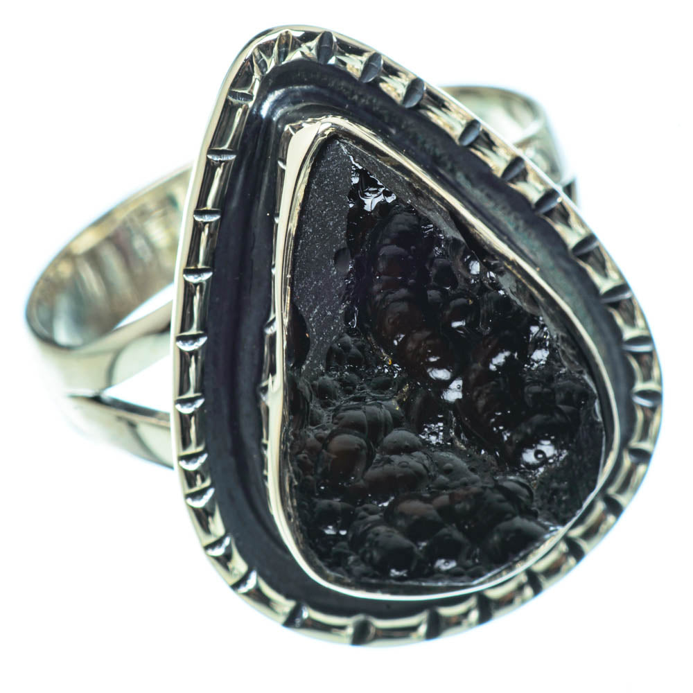 Tektite Rings handcrafted by Ana Silver Co - RING31772