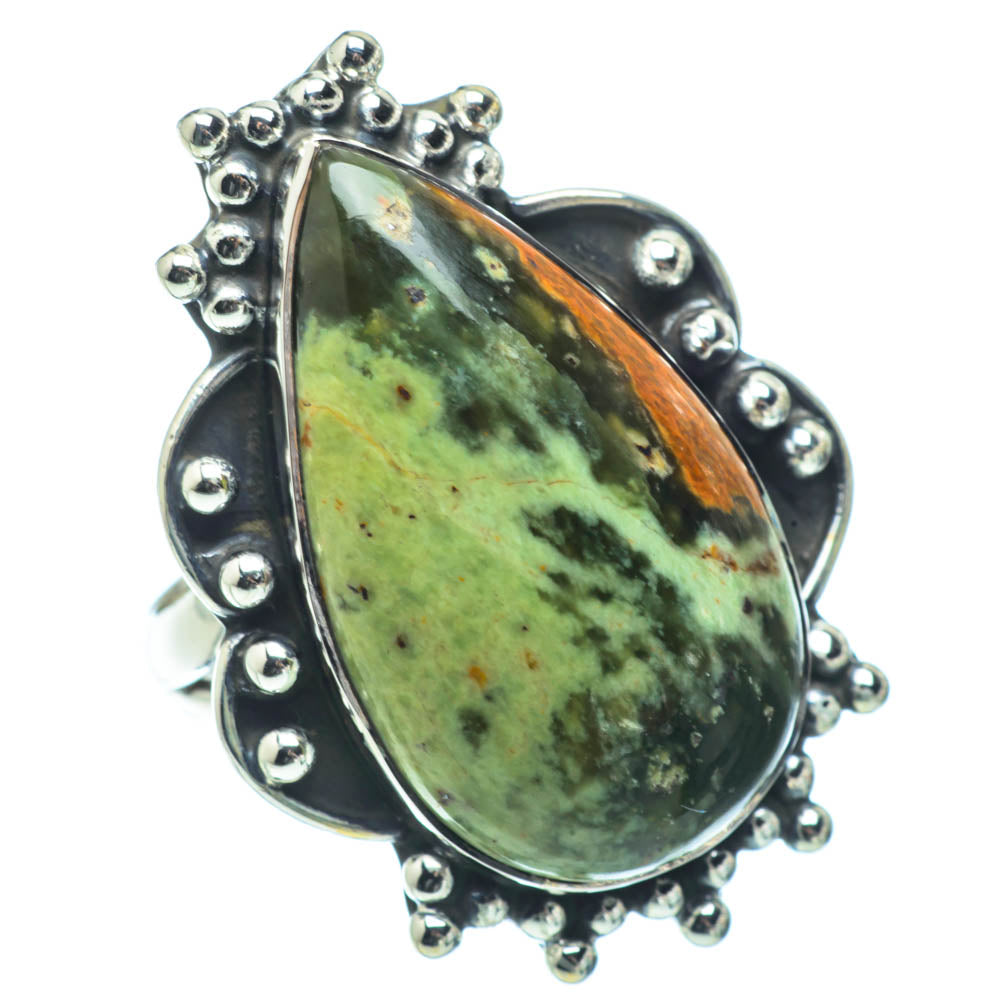 Ocean Jasper Rings handcrafted by Ana Silver Co - RING31934