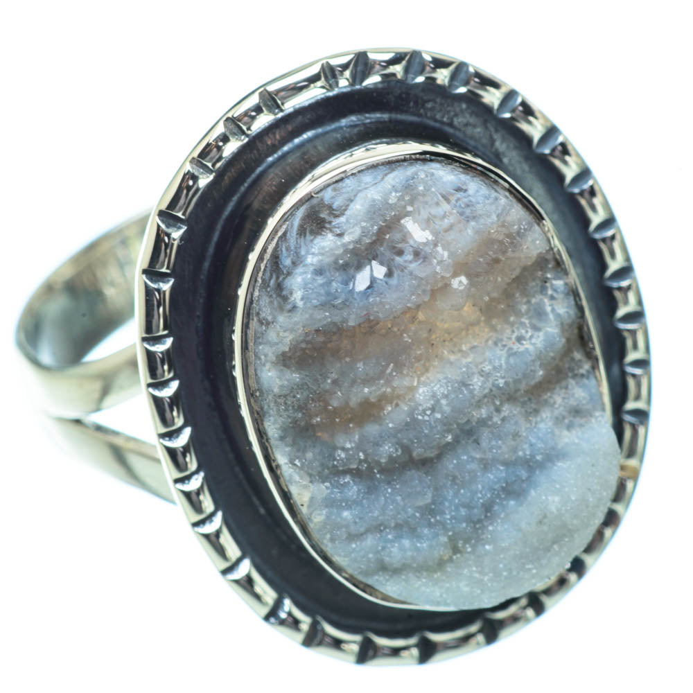 Desert Druzy Rings handcrafted by Ana Silver Co - RING32274