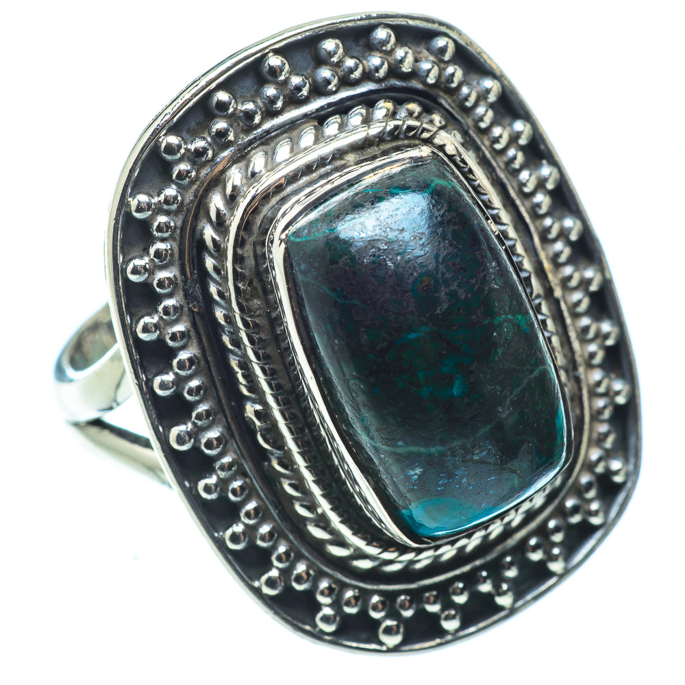 Shattuckite Rings handcrafted by Ana Silver Co - RING32483