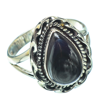 Psilomelane Rings handcrafted by Ana Silver Co - RING32507