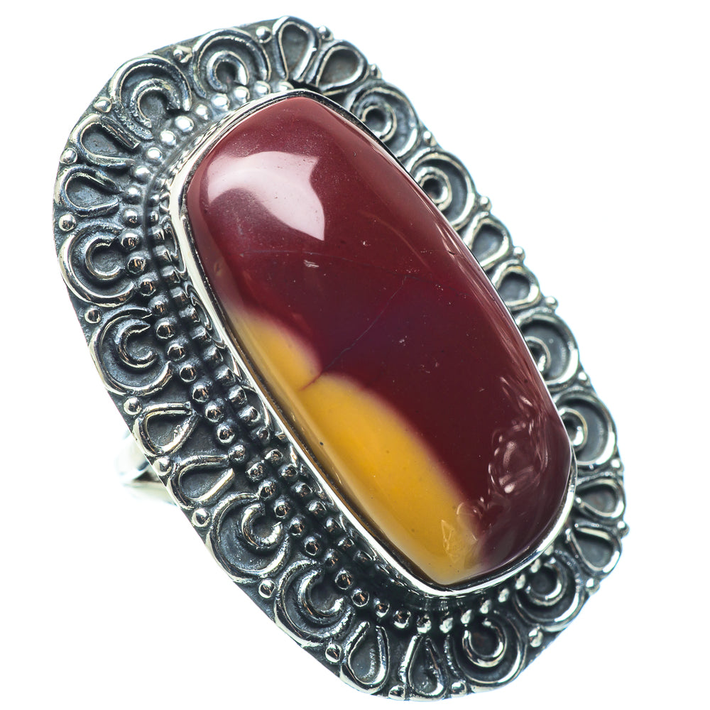 Mookaite Rings handcrafted by Ana Silver Co - RING32611