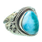 Larimar Rings handcrafted by Ana Silver Co - RING32926