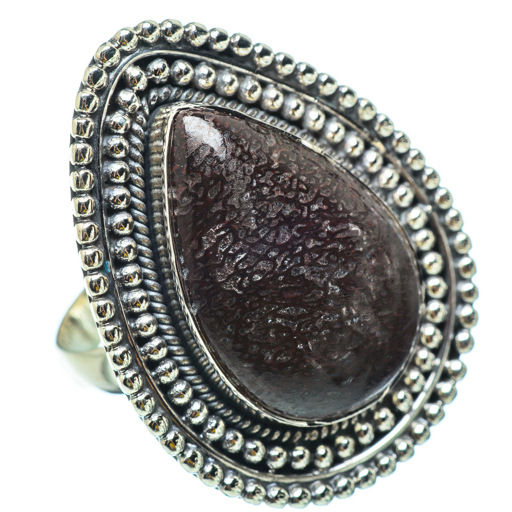 Dinosaur Bone Rings handcrafted by Ana Silver Co - RING33050