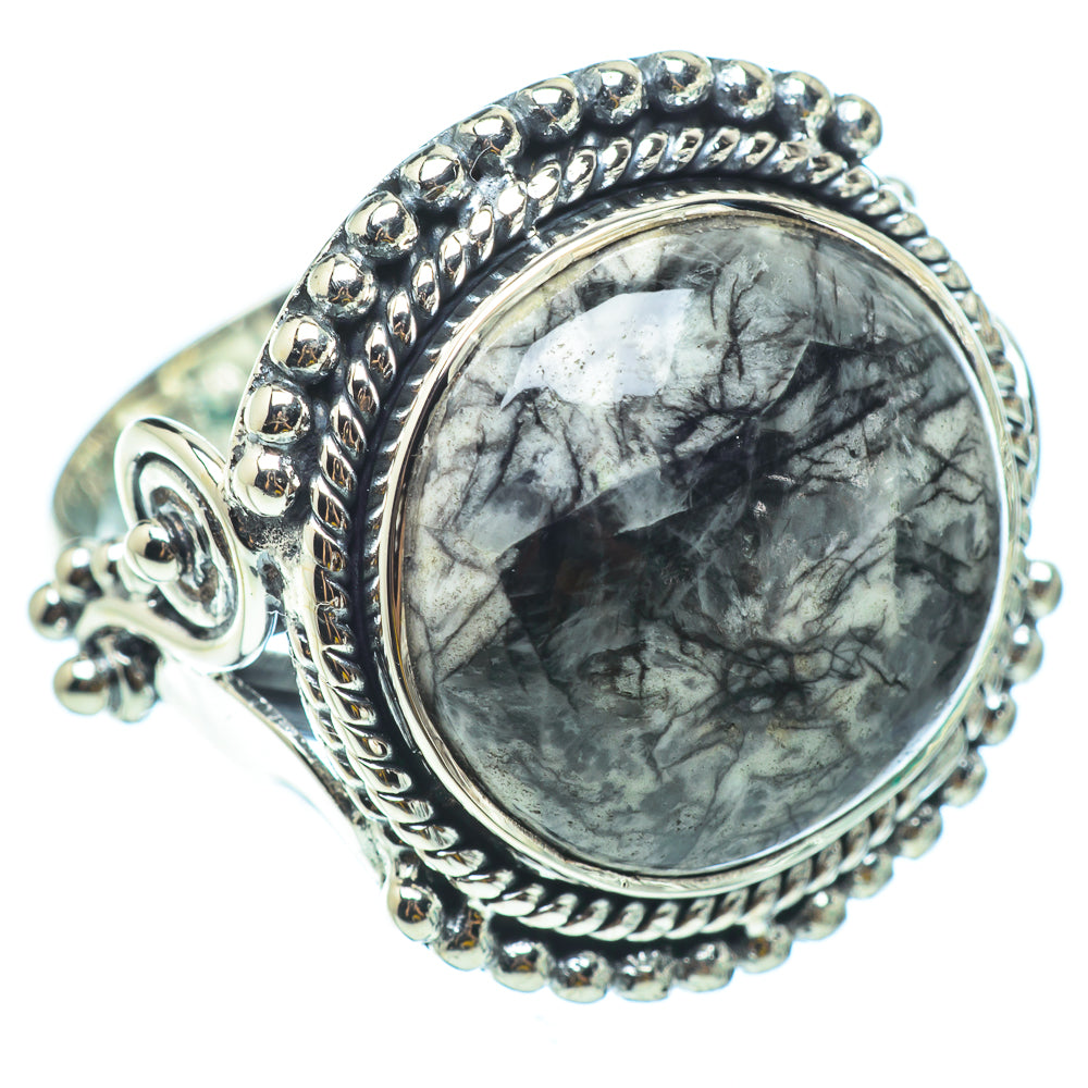 Pinolith Jasper Rings handcrafted by Ana Silver Co - RING33065
