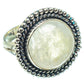 Rainbow Moonstone Rings handcrafted by Ana Silver Co - RING33481