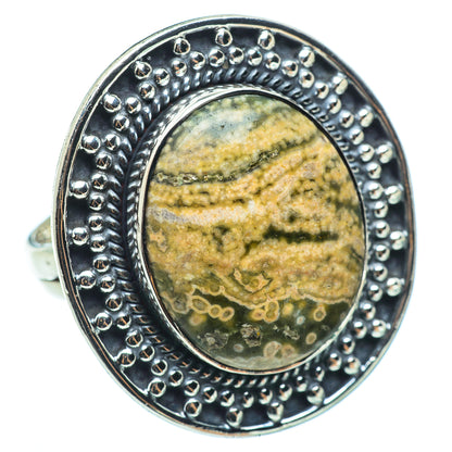 Ocean Jasper Rings handcrafted by Ana Silver Co - RING33500