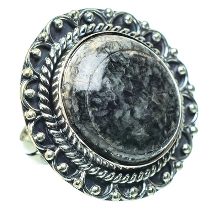 Pinolith Jasper Rings handcrafted by Ana Silver Co - RING33604