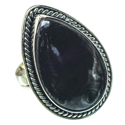 Psilomelane Rings handcrafted by Ana Silver Co - RING33605