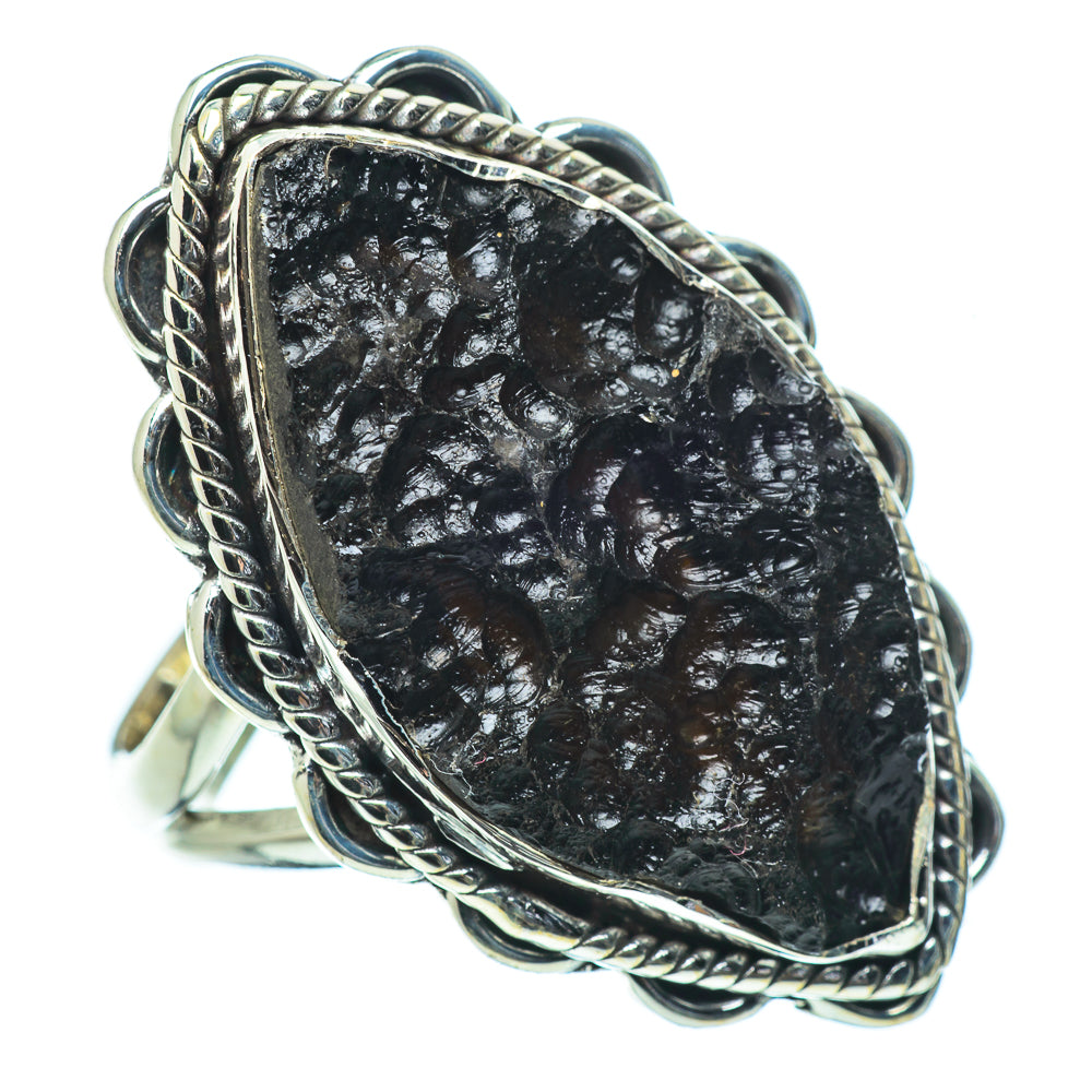 Tektite Rings handcrafted by Ana Silver Co - RING33606