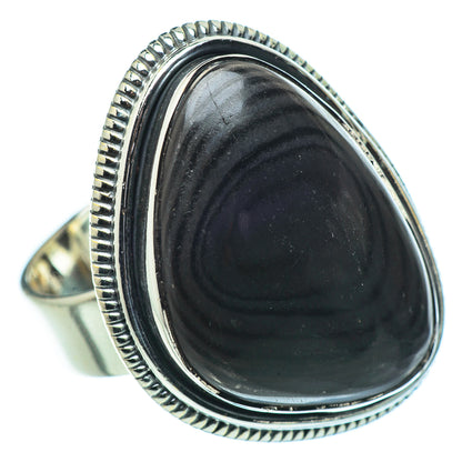 Psilomelane Rings handcrafted by Ana Silver Co - RING33607