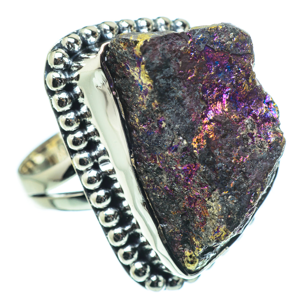 Titanium Druzy Rings handcrafted by Ana Silver Co - RING33624