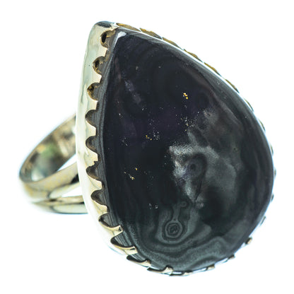 Psilomelane Rings handcrafted by Ana Silver Co - RING33659