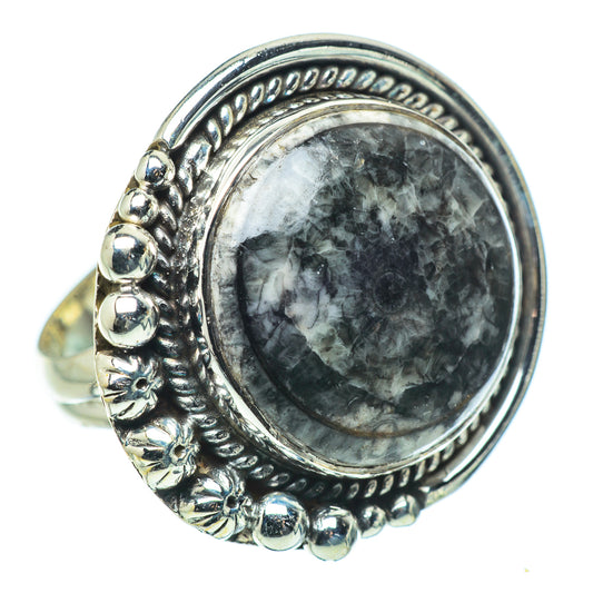Pinolith Jasper Rings handcrafted by Ana Silver Co - RING33674 - Photo 2