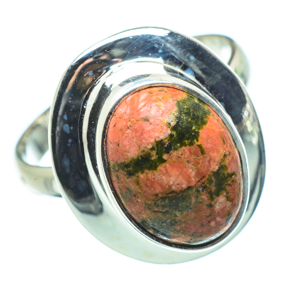 Unakite Rings handcrafted by Ana Silver Co - RING33806