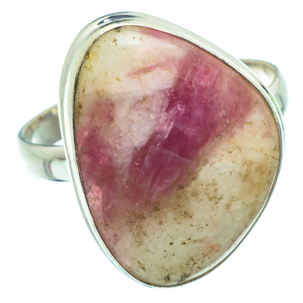 Pink Tourmaline Rings handcrafted by Ana Silver Co - RING34111