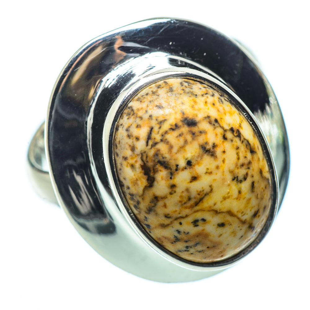 Picture Jasper Rings handcrafted by Ana Silver Co - RING34148