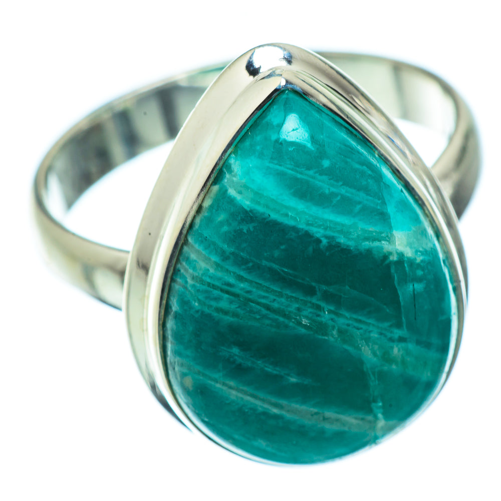Amazonite Rings handcrafted by Ana Silver Co - RING34233