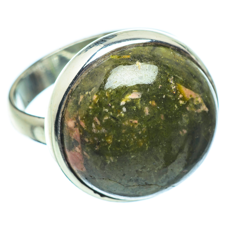 Unakite Rings handcrafted by Ana Silver Co - RING34300