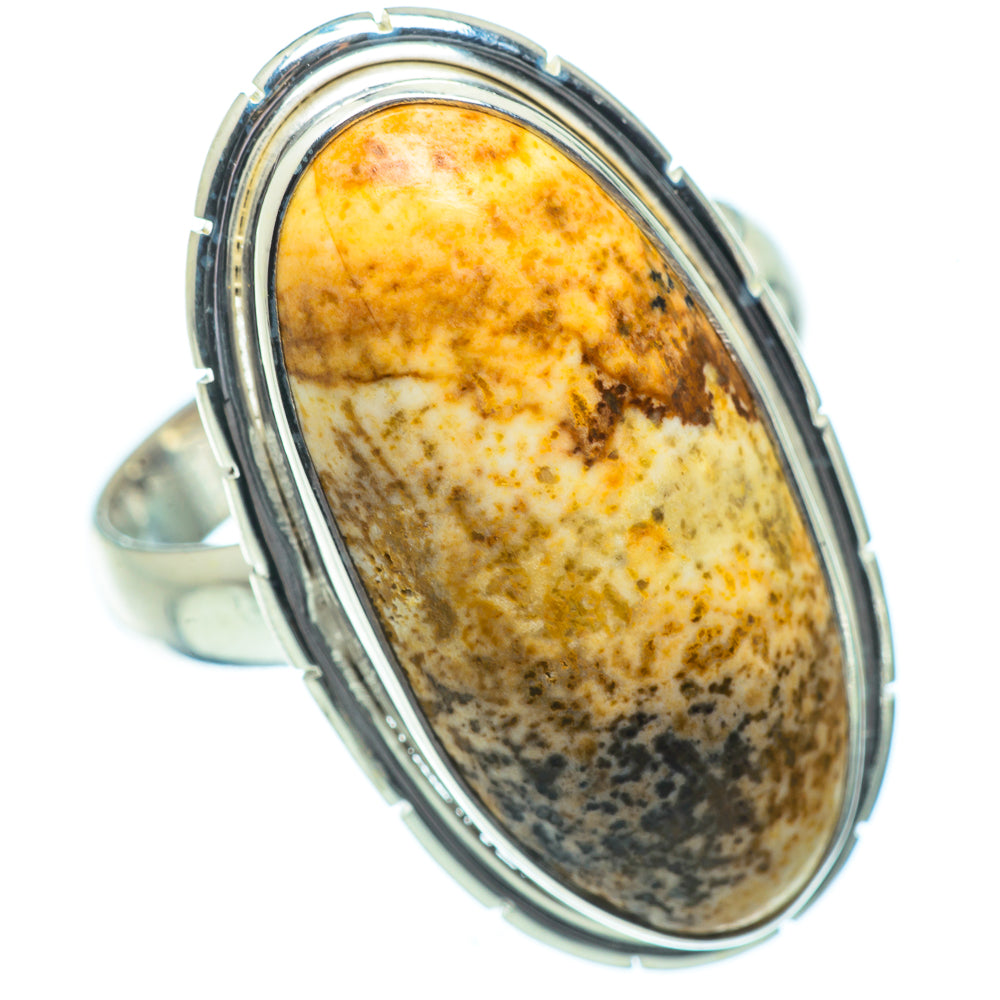 Picture Jasper Rings handcrafted by Ana Silver Co - RING34344