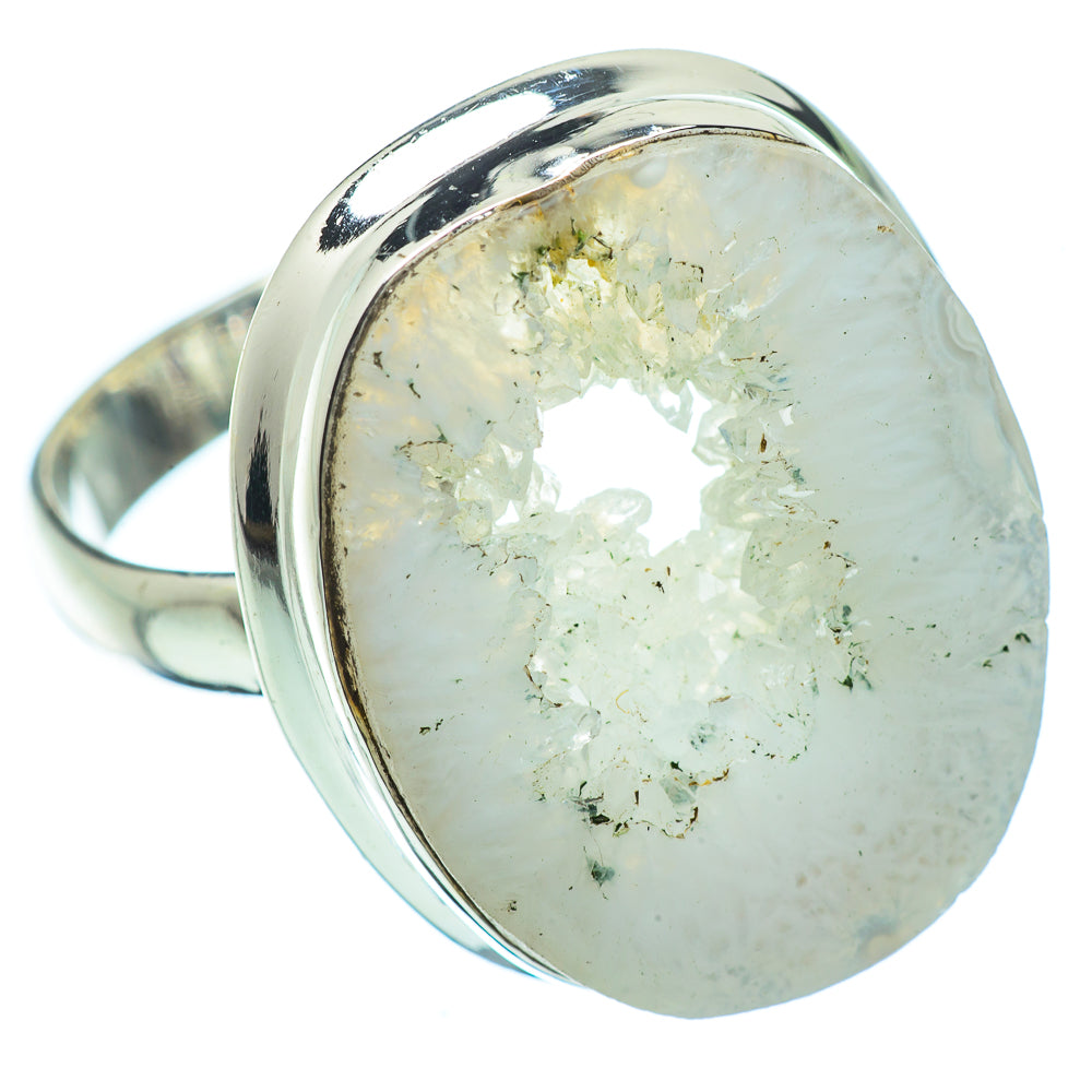 Geode Slice Rings handcrafted by Ana Silver Co - RING34349
