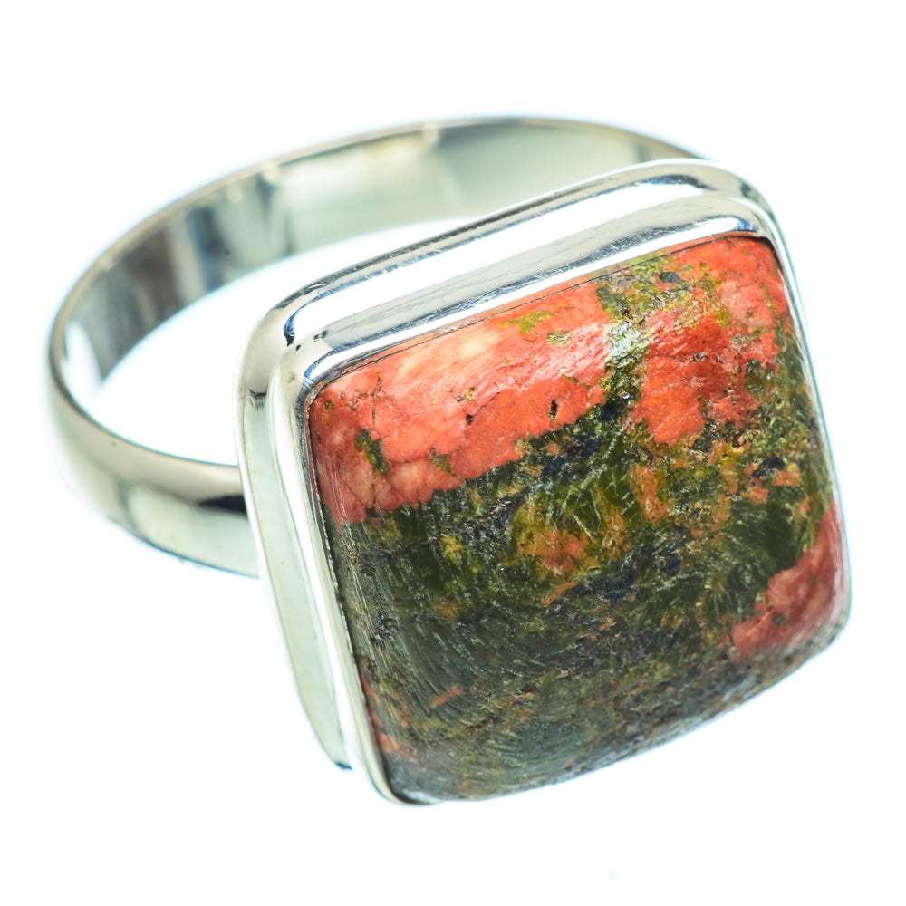 Unakite Rings handcrafted by Ana Silver Co - RING34359