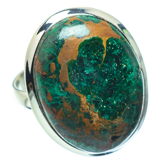 Chrysocolla Rings handcrafted by Ana Silver Co - RING34385