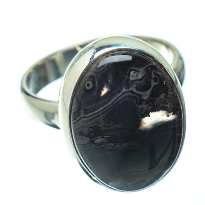 Psilomelane Rings handcrafted by Ana Silver Co - RING34556