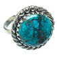 Tibetan Turquoise Rings handcrafted by Ana Silver Co - RING34568
