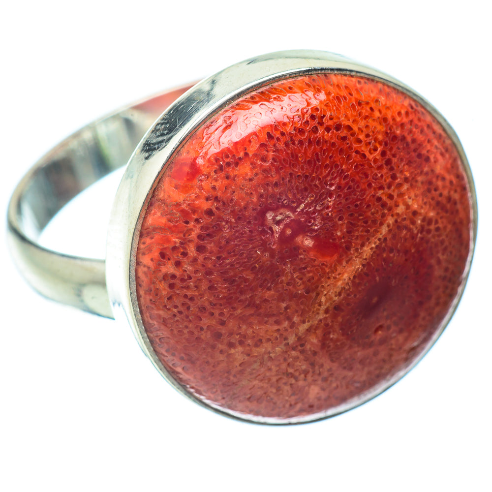Sponge Coral Rings handcrafted by Ana Silver Co - RING34675
