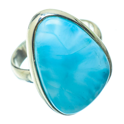 Larimar Rings handcrafted by Ana Silver Co - RING34699