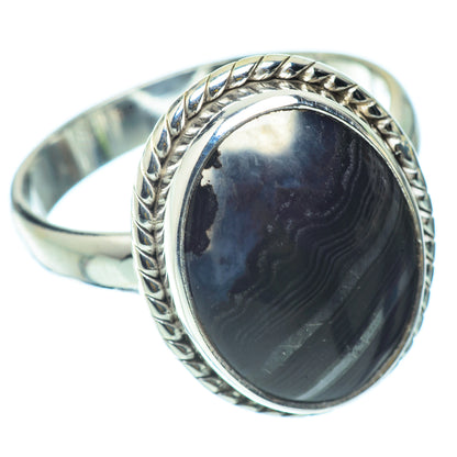 Psilomelane Rings handcrafted by Ana Silver Co - RING34712