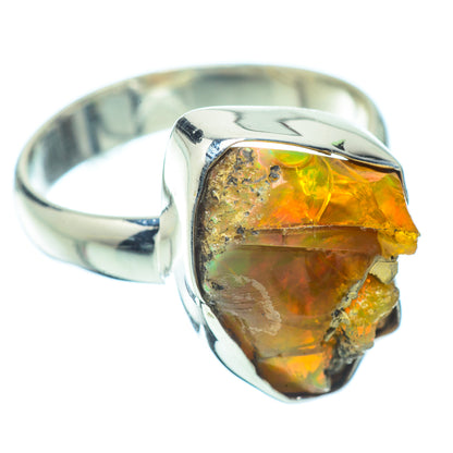 Ethiopian Opal Rings handcrafted by Ana Silver Co - RING34746