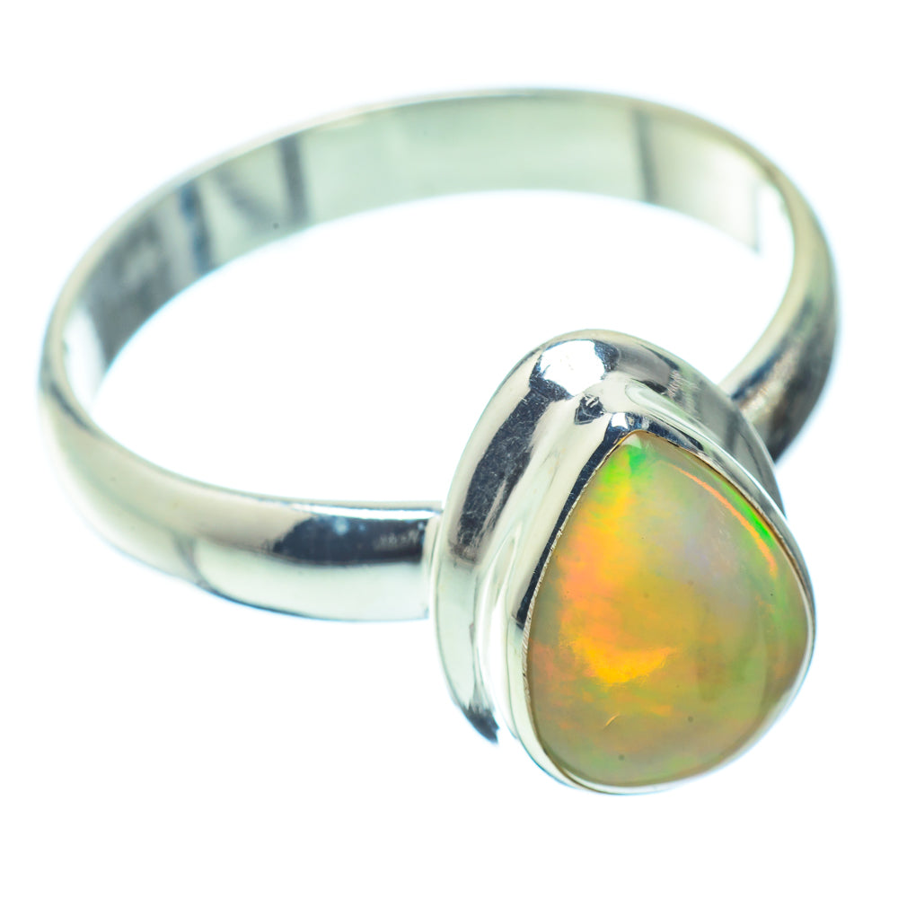 Ethiopian Opal Rings handcrafted by Ana Silver Co - RING34788