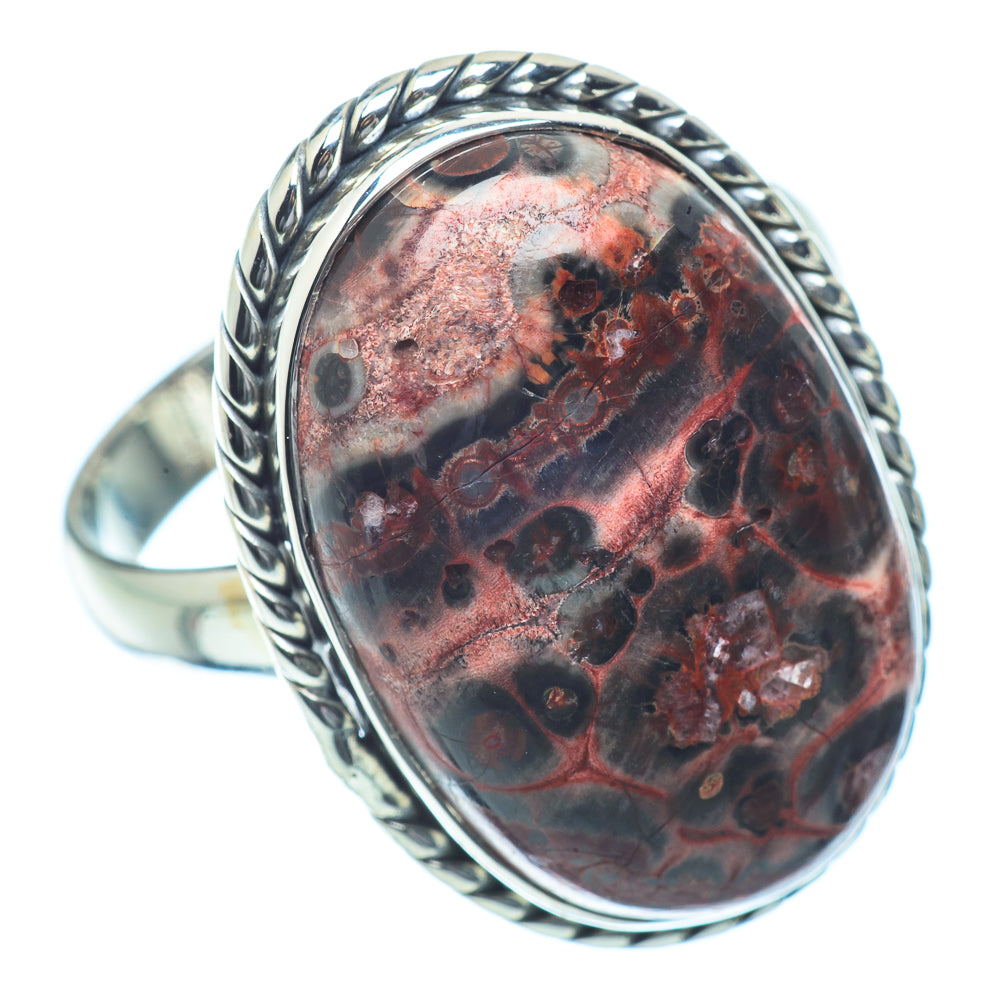 Poppy Jasper Rings handcrafted by Ana Silver Co - RING34958