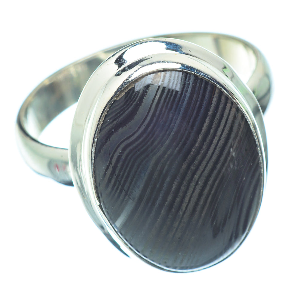 Psilomelane Rings handcrafted by Ana Silver Co - RING35008
