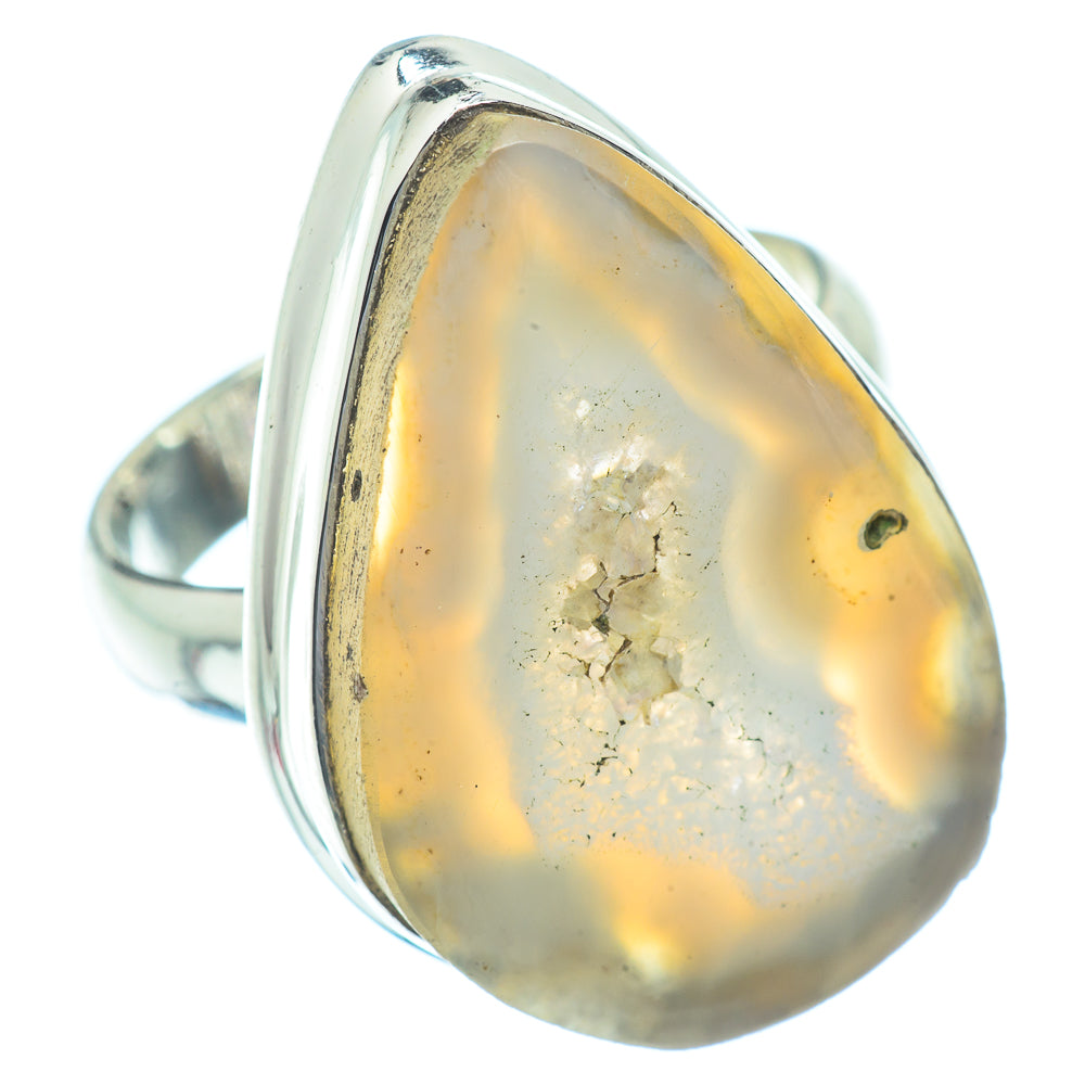 Occo Geode Slice Rings handcrafted by Ana Silver Co - RING35160