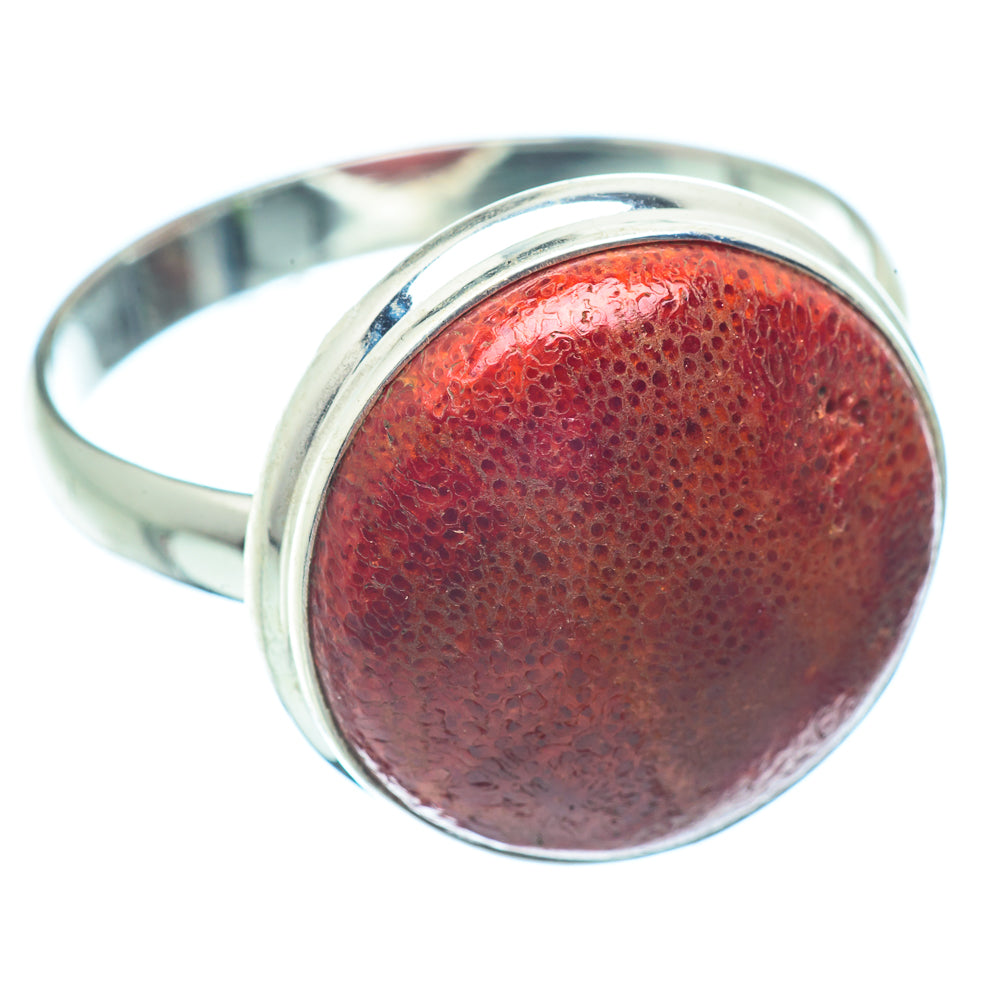 Sponge Coral Rings handcrafted by Ana Silver Co - RING35183