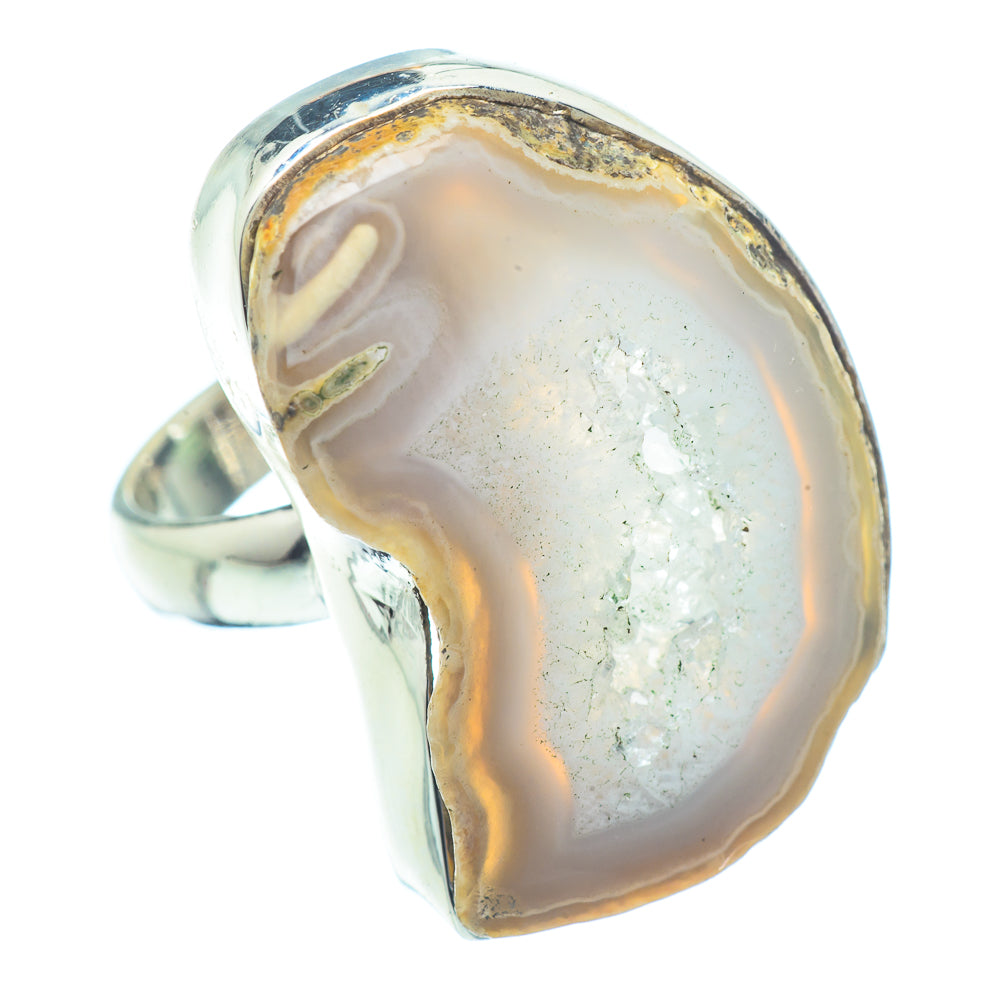 Occo Geode Slice Rings handcrafted by Ana Silver Co - RING35195