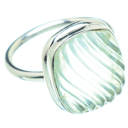 Prehnite Rings handcrafted by Ana Silver Co - RING35213
