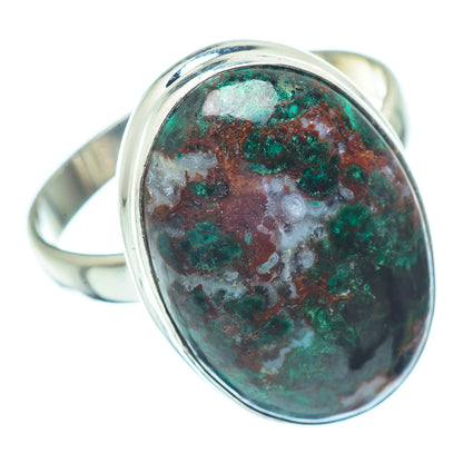 Chrysocolla Rings handcrafted by Ana Silver Co - RING35215