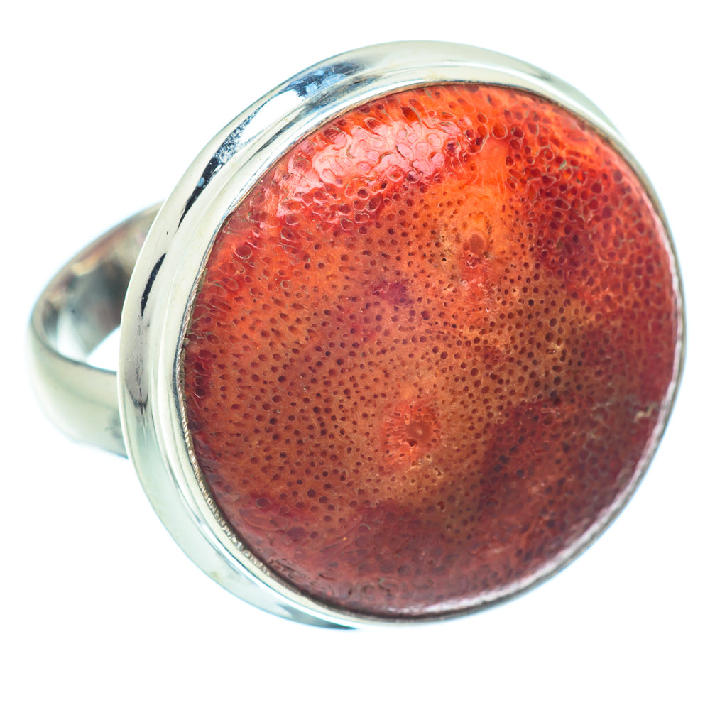 Sponge Coral Rings handcrafted by Ana Silver Co - RING35220