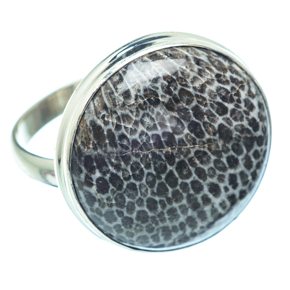 Stingray Coral Rings handcrafted by Ana Silver Co - RING35262
