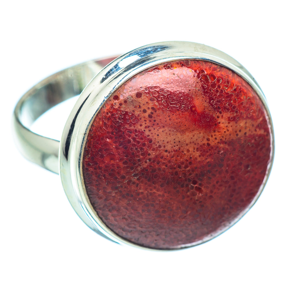 Sponge Coral Rings handcrafted by Ana Silver Co - RING35370