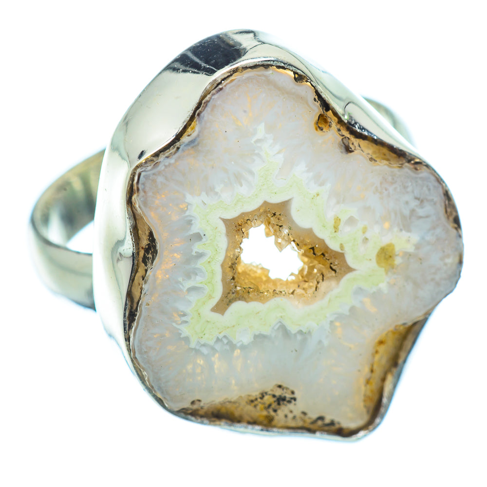 Occo Geode Slice Rings handcrafted by Ana Silver Co - RING35384