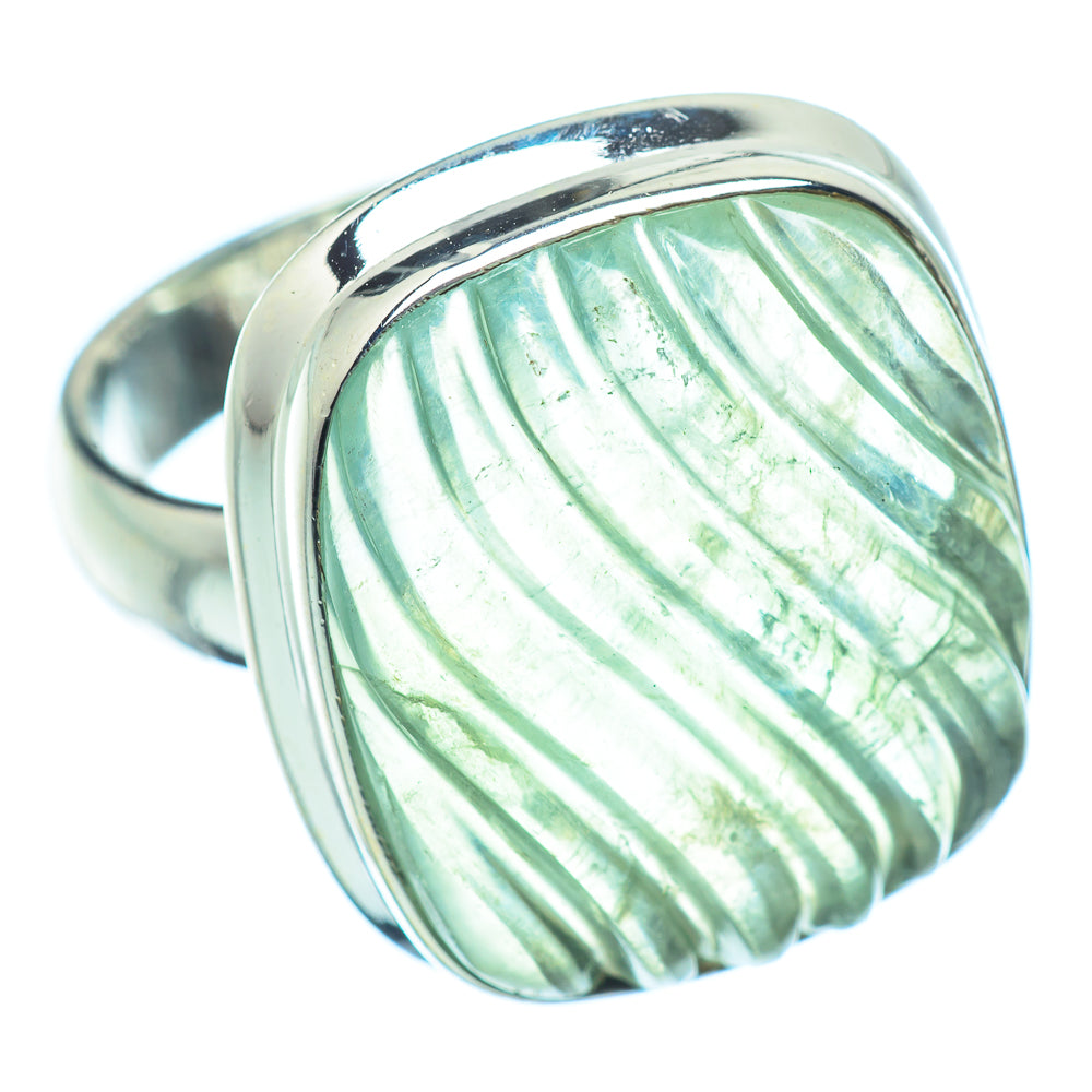 Prehnite Rings handcrafted by Ana Silver Co - RING35406