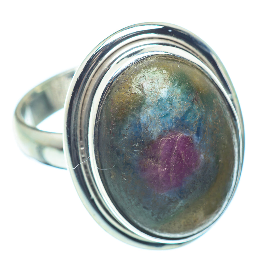 Ruby Fuchsite Rings handcrafted by Ana Silver Co - RING35521