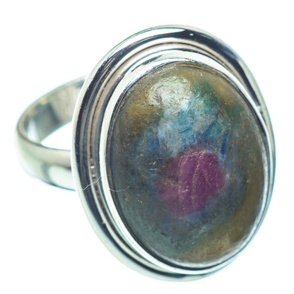 Ruby Fuchsite Rings handcrafted by Ana Silver Co - RING35521