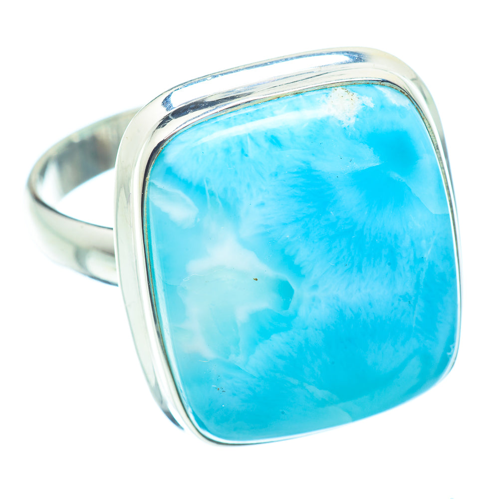 Larimar Rings handcrafted by Ana Silver Co - RING35640