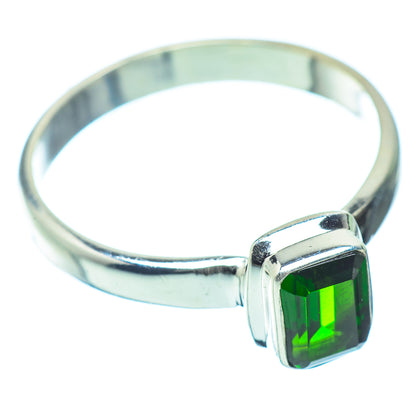 Chrome Diopside Rings handcrafted by Ana Silver Co - RING35911